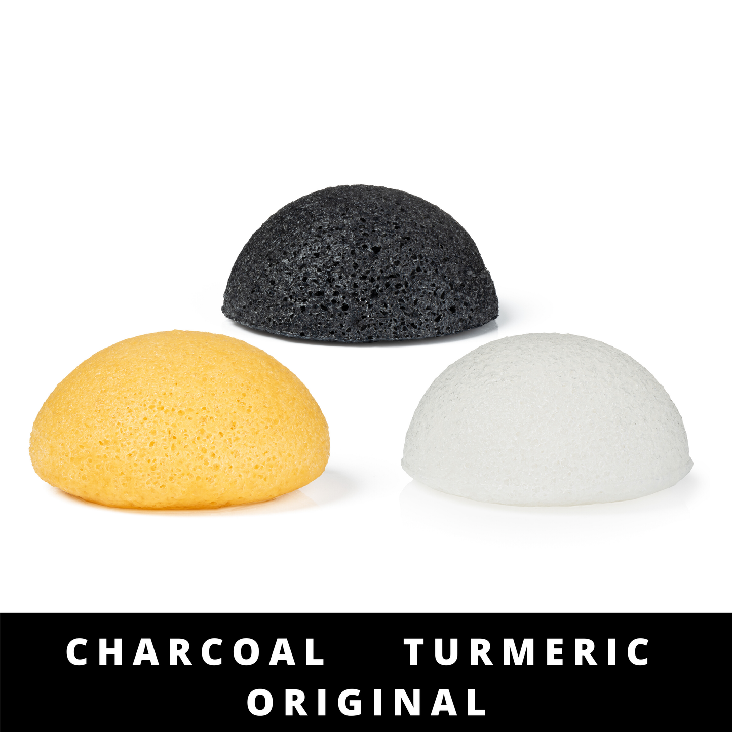 PURE SOL. - Face Buff Turmeric Facial Konjac Sponge